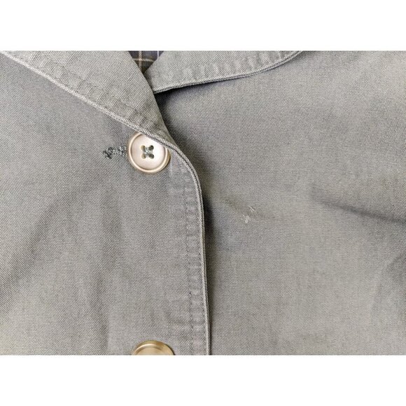 CHEROKEE - WOMEN'S GREEN COTTON CANVAS JACKET - LIGHTWEIGHT - SIZE S - Picture 5 of 11